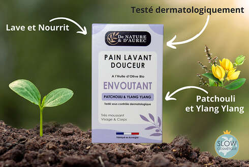 Soin bien-être SAVON ENVOUTANT 100% NATUREL